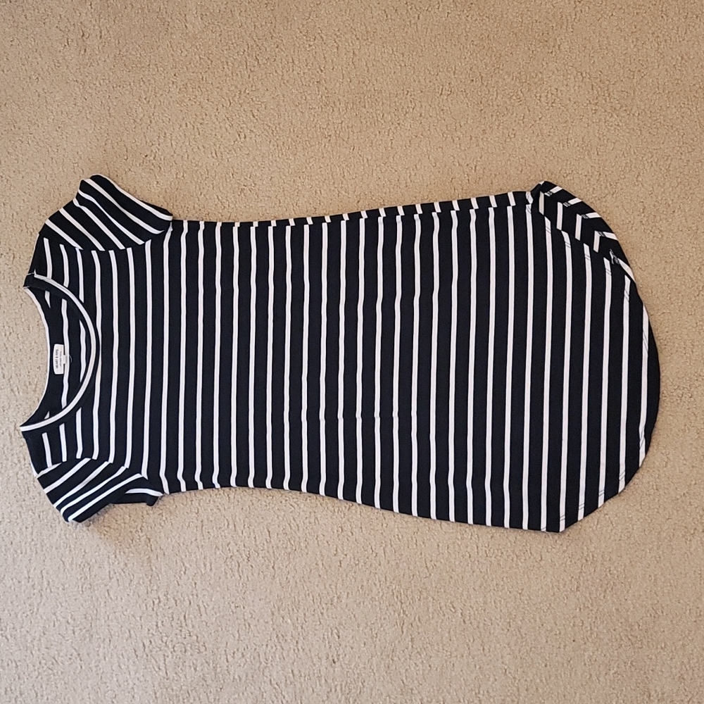 Heart &‎ Hips Striped Casual Dress